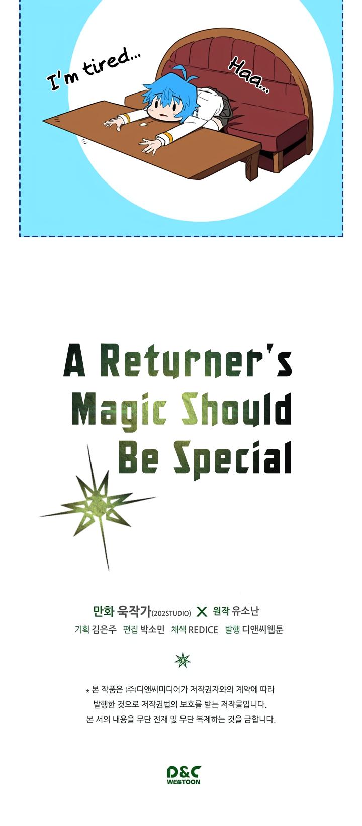 Read A Returner's Magic Should Be Special EN Manga Online