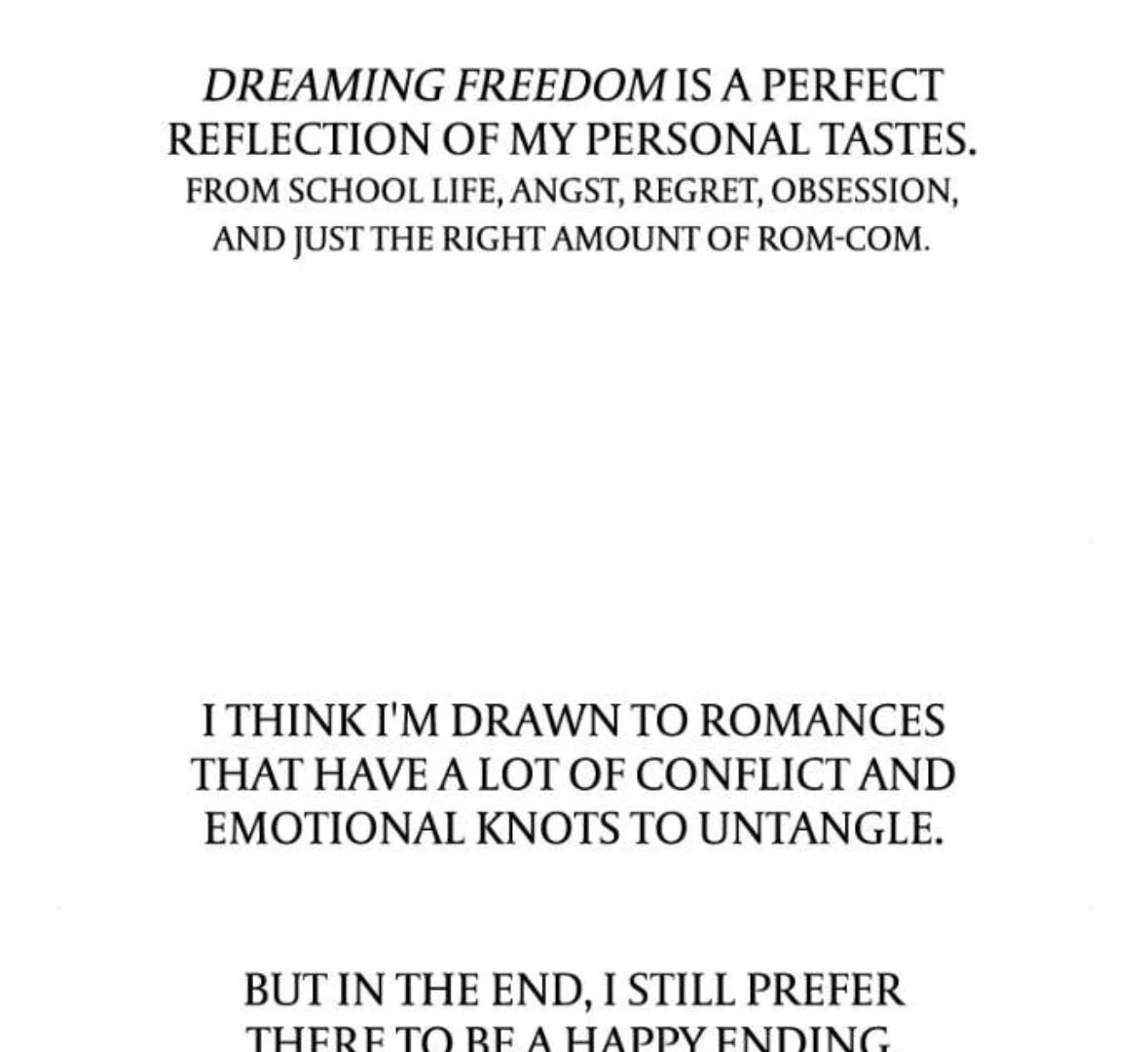 Read Dreaming Freedom EN Manga Online