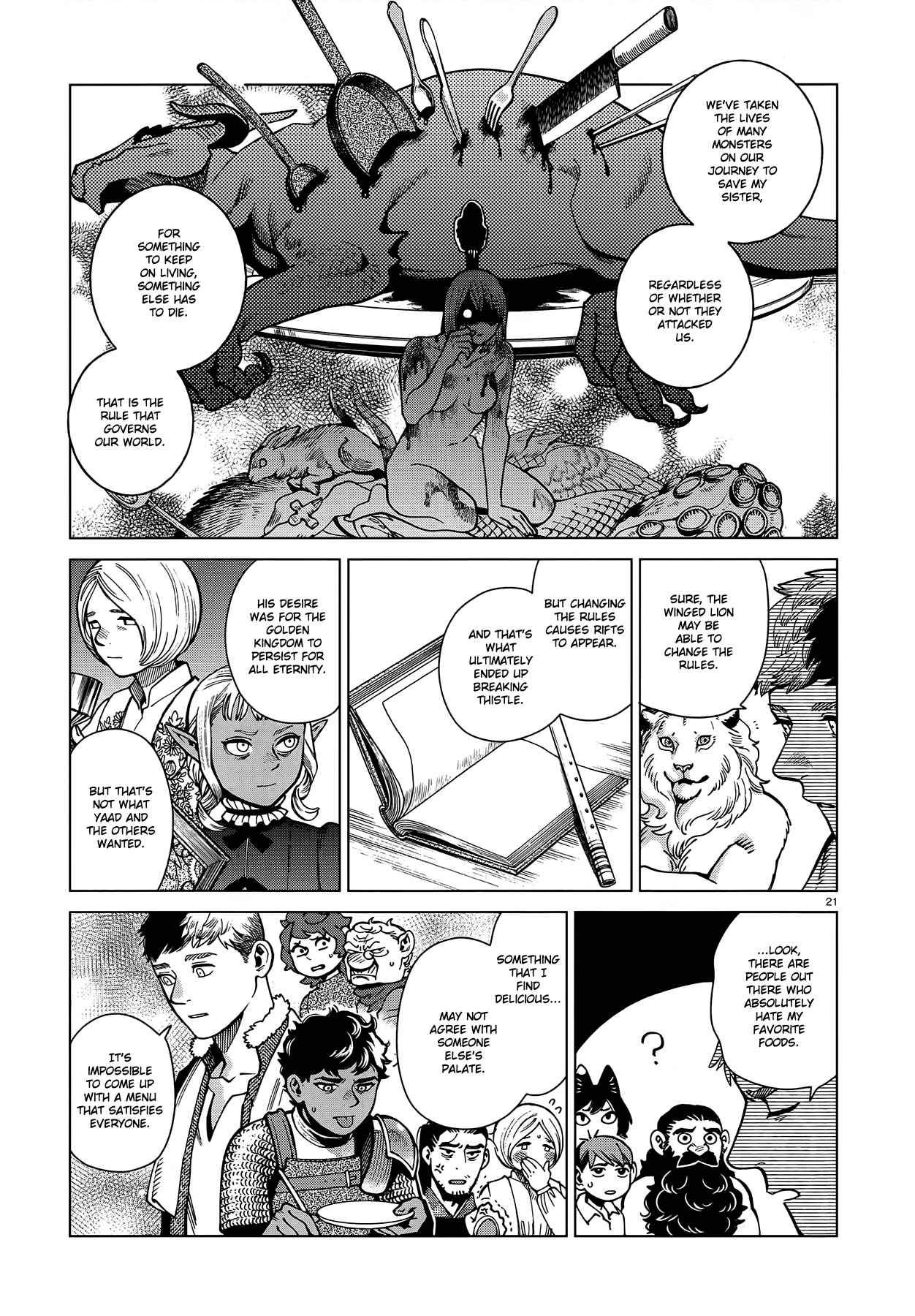 Read Dungeon Meshi EN Manga Online