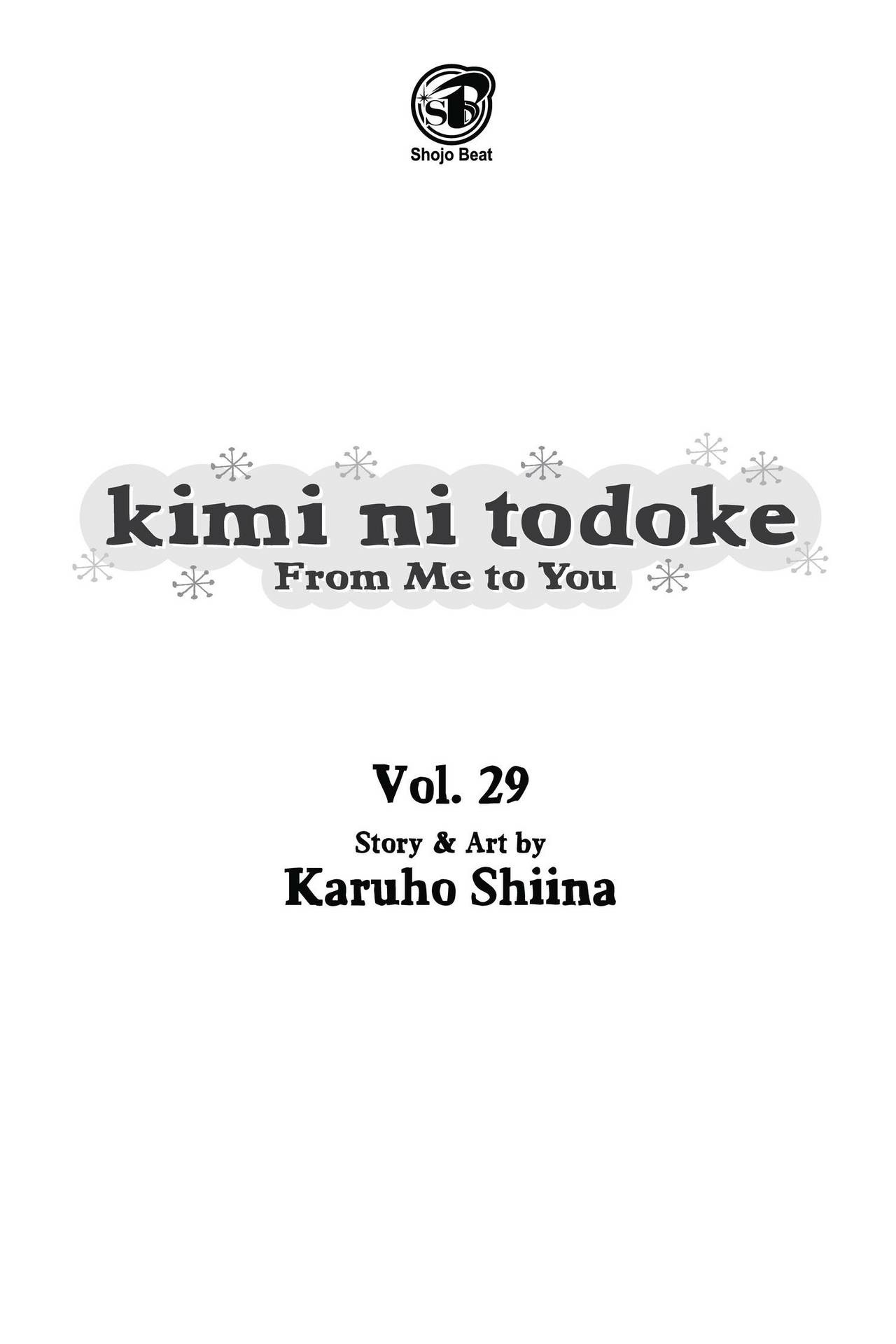 Read Kimi Ni Todoke EN Manga Online