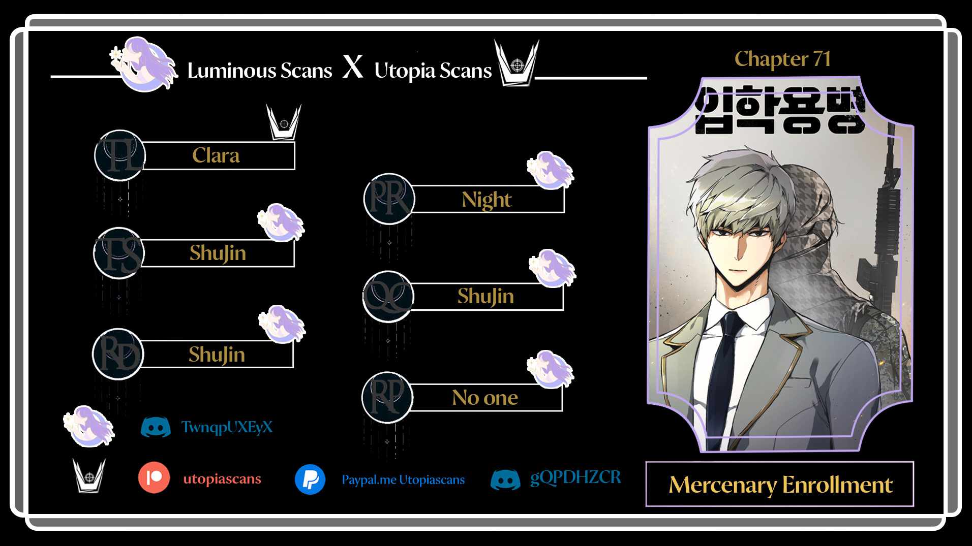 Read Mercenary Enrollment EN Manga Online