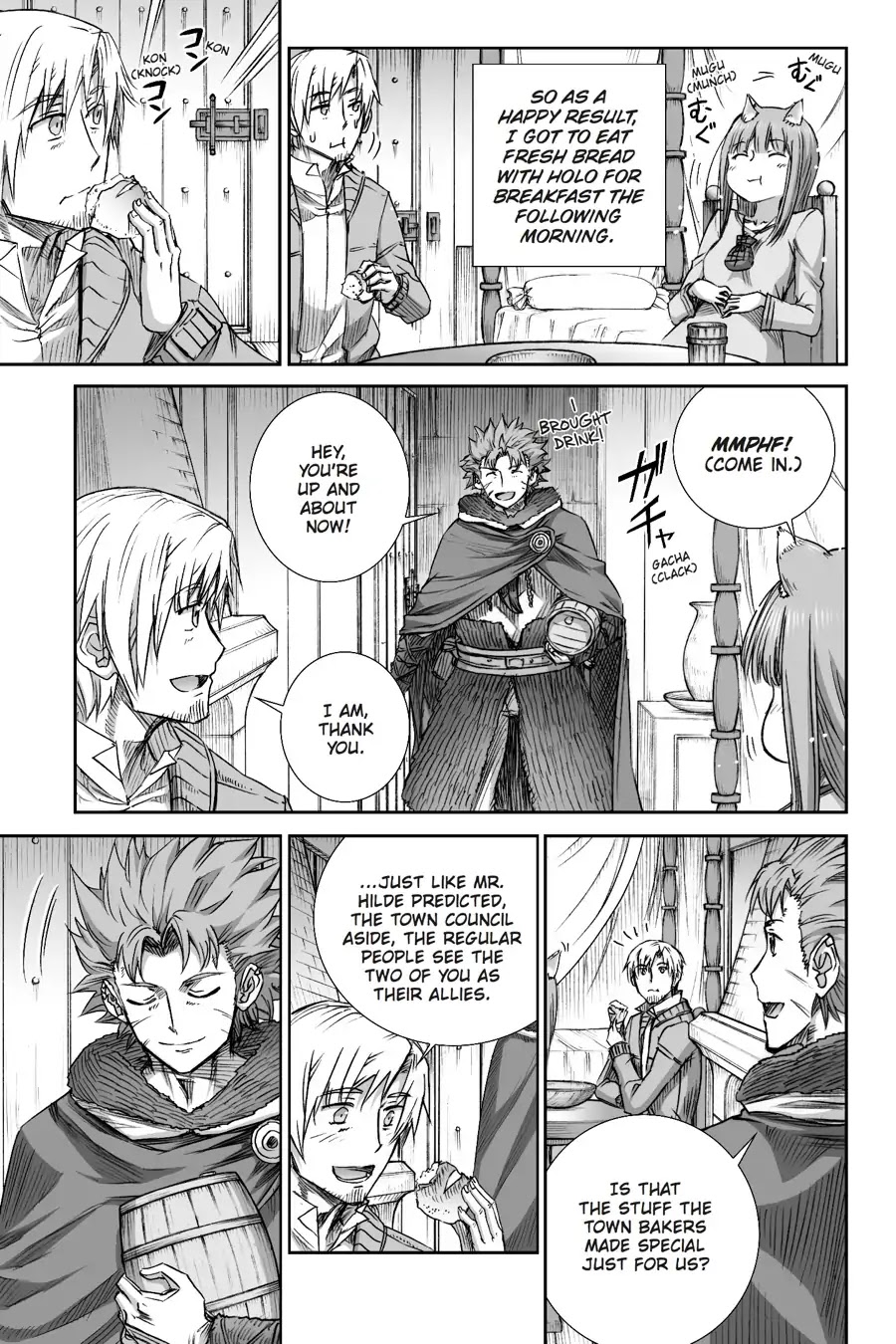 Read Ookami to Koushinryou EN Manga Online