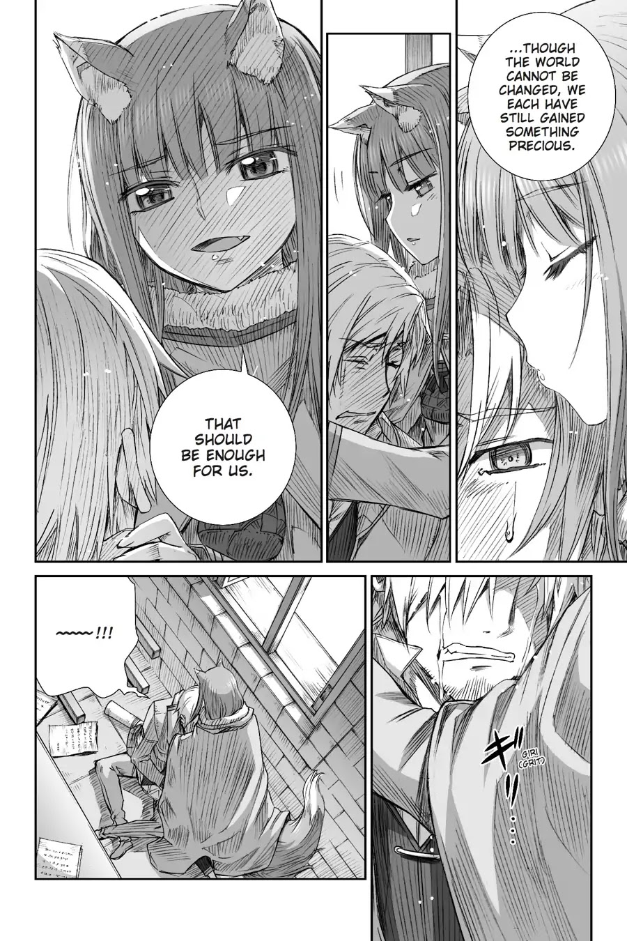 Read Ookami to Koushinryou EN Manga Online