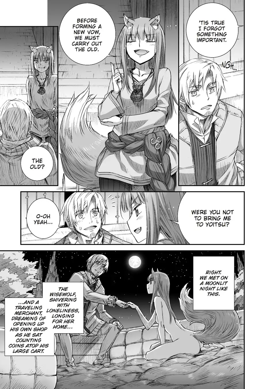 Read Ookami to Koushinryou EN Manga Online