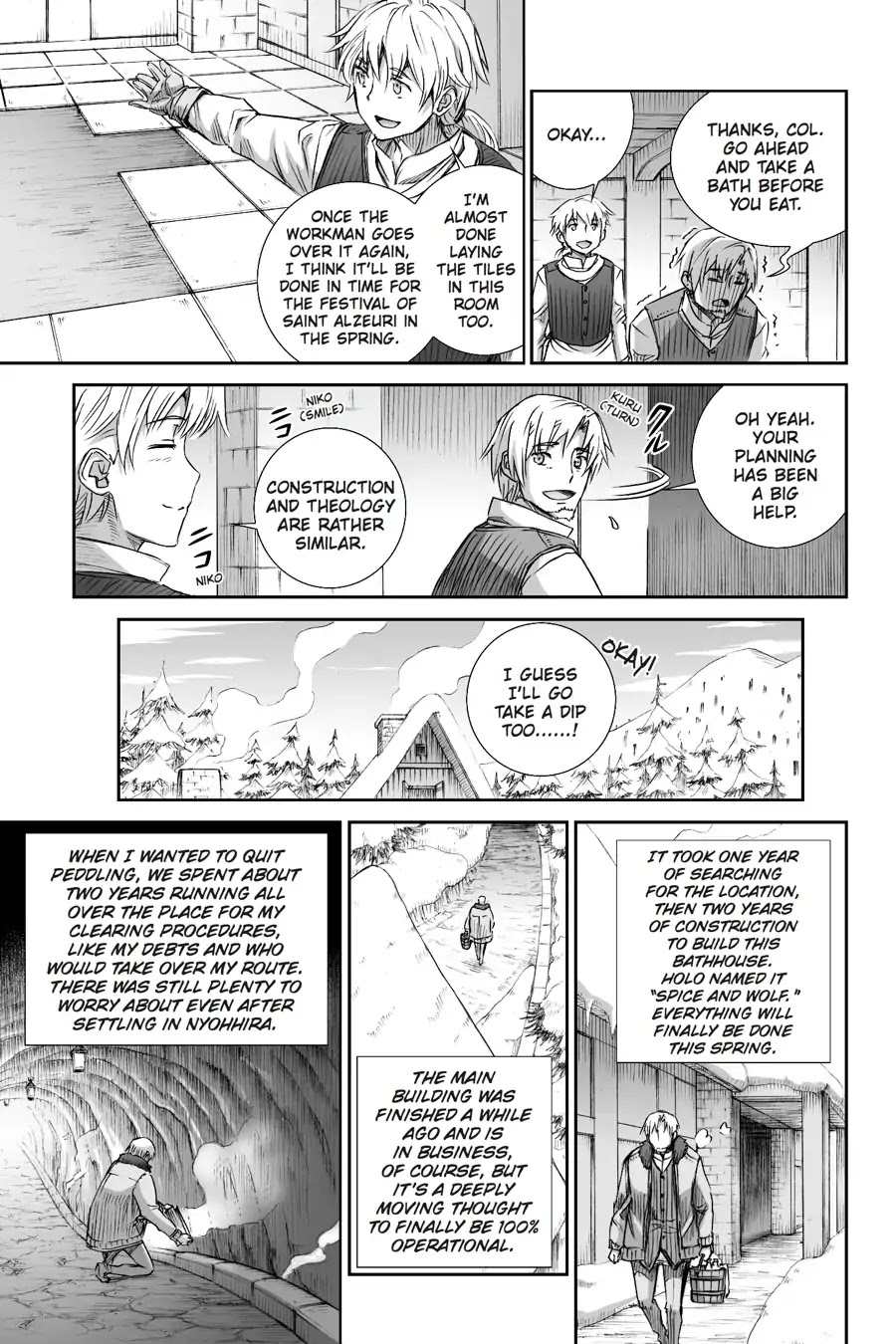 Read Ookami to Koushinryou EN Manga Online