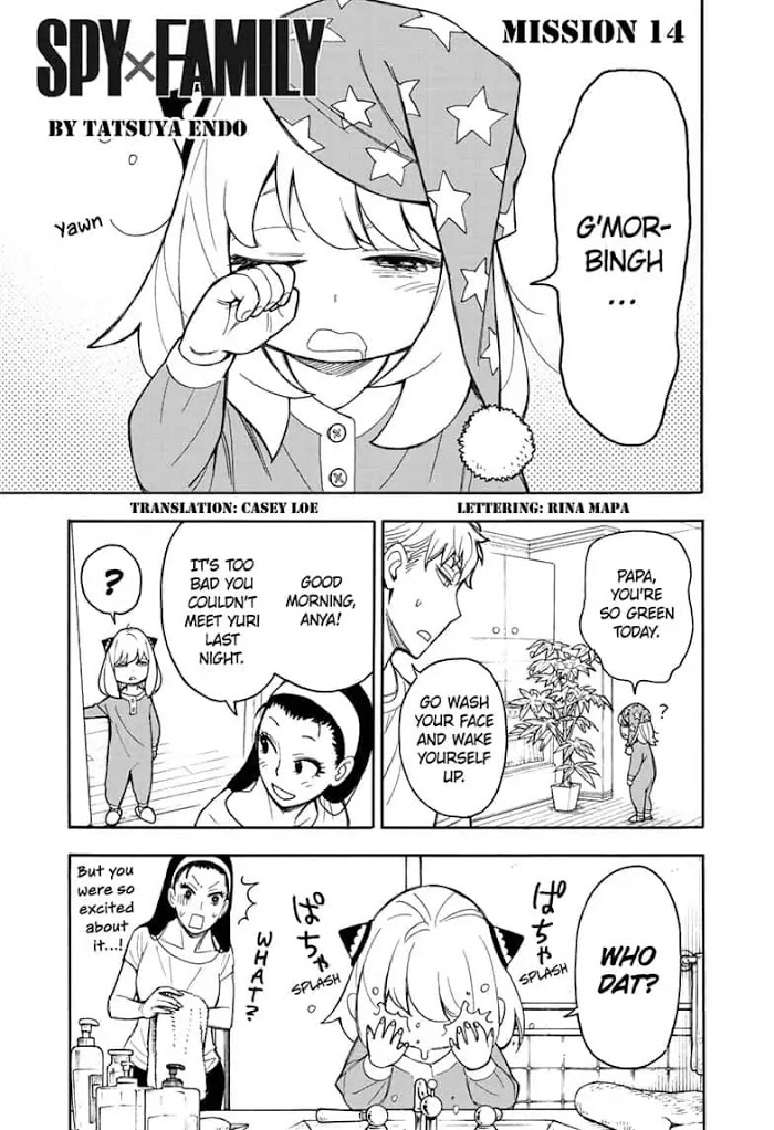 Read SPY x FAMILY EN Manga Online