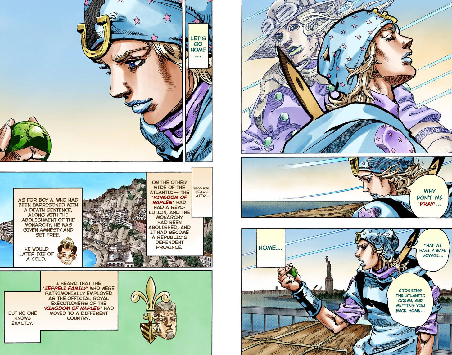 Read Steel Ball Run EN Manga Online