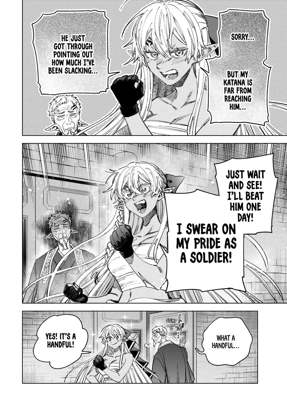 Read The Witch and the Mercenary EN Manga Online