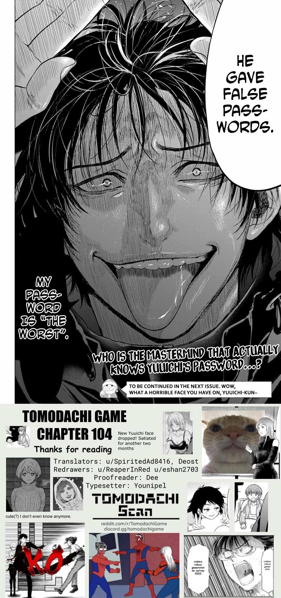 Read Tomodachi Game EN Manga Online