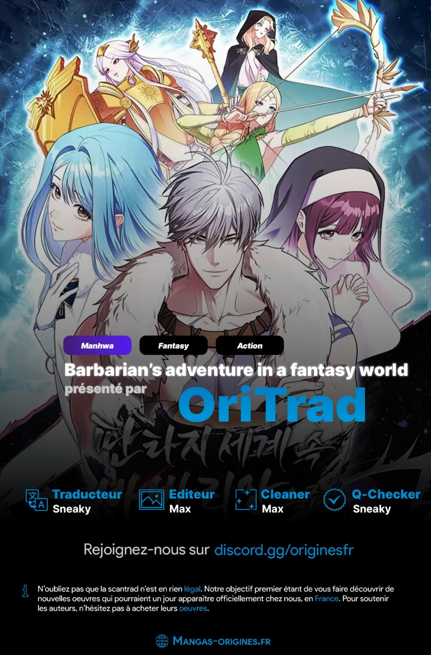 Read A Barbarian's Adventure in a Fantasy World FR Manga Online